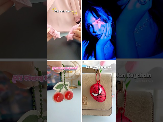 4 easy DIY craft ideas🤩✨#shorts #art #diy #craft #youtubeshortsvideo