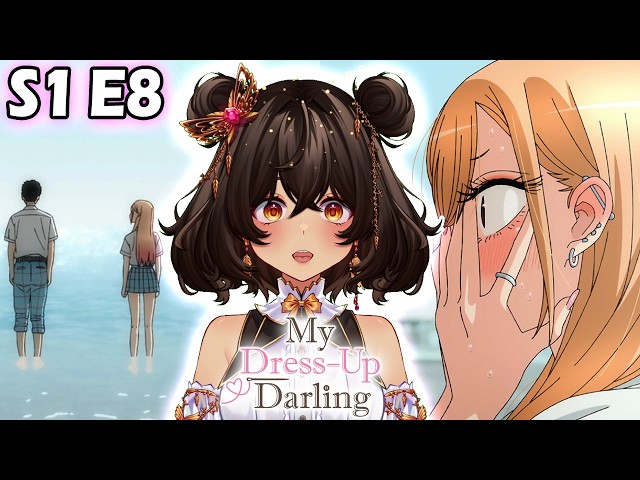CUTE BEACH DAY ❤️😍 | FIRST TIME Watching My Dress-Up Darling Season 1 Episode 8