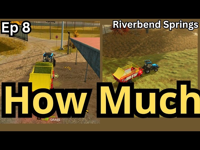 How Much Money Is This Grass Worth? | Farming Simulator 25