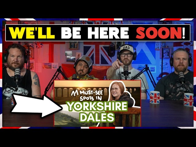 Americans React to "11 Stunning & Strange Places You Must See in Yorkshire Dales!"