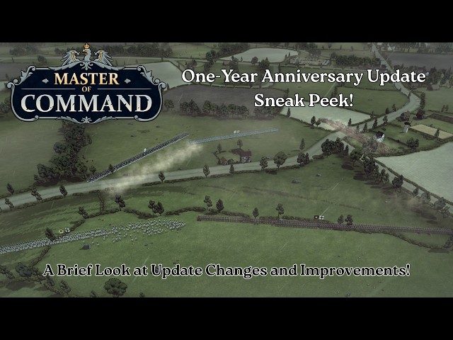Sneak Peek at Master of Command's One-Year Update!