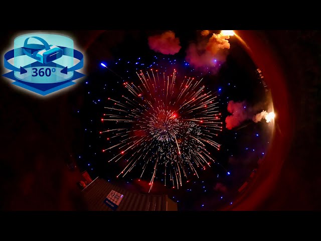 4K 360 VR - YOU’VE NEVER SEEN FIREWORKS LIKE THIS BEFORE… (Interactive Video)
