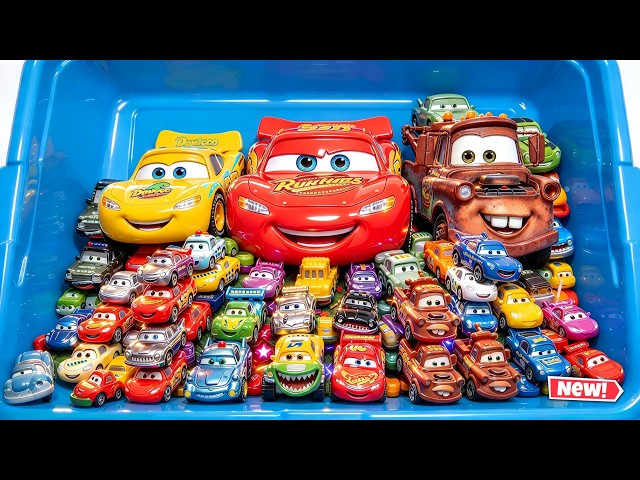 ASMR Unboxing Disney Cars Lightning McQueen Toy 🚗✨ Tapping & Satisfying Sounds (No Talking)🔴🚗🏎️