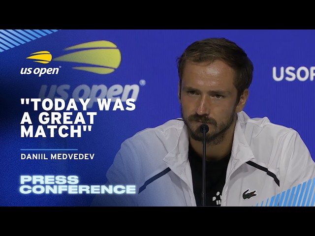 Daniil Medvedev Press Conference | 2026 US Open Round 3