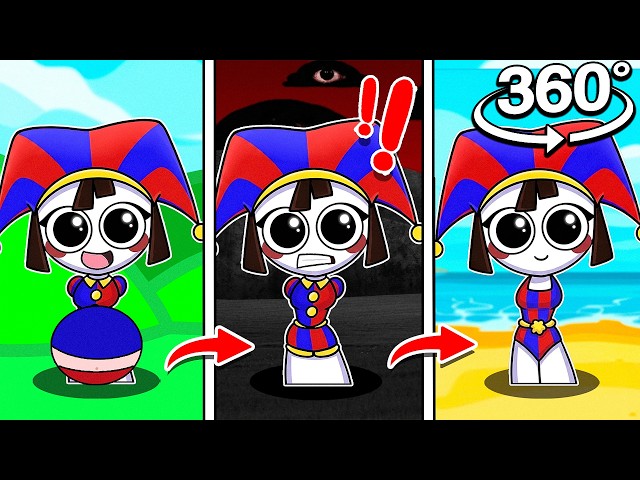 Sprunki Pregnant POMNI And LILY LOVEBRAIDS React In 360!