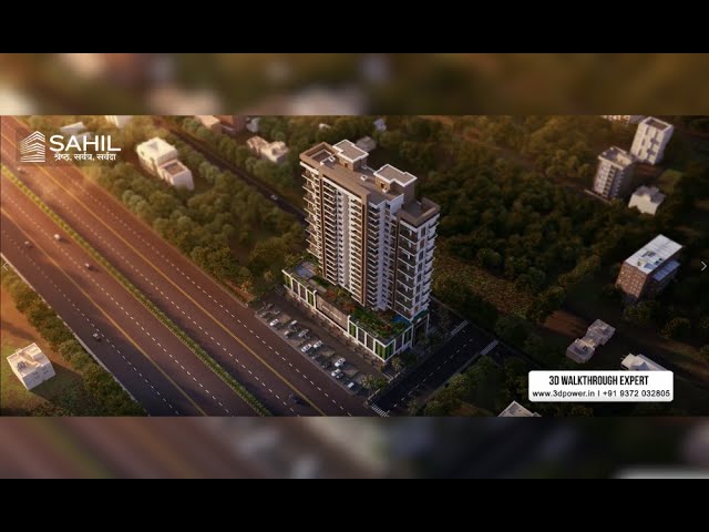 High-Quality 3D Architectural Walkthrough Animation for High-Rise Apartment | Apartment Elevation