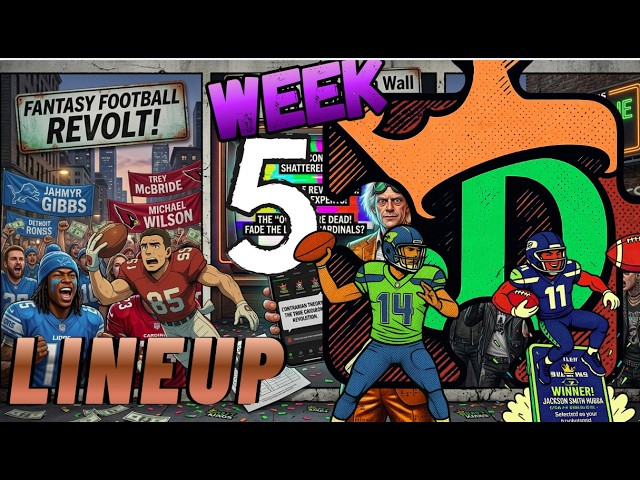 How to PLAY the Plays You Like | DraftKings Week 5 Lineup Construction