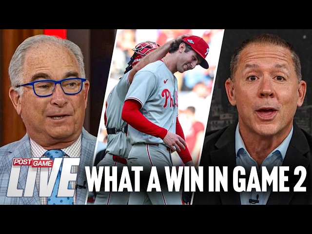 Phillies STEAL game two from Braves in a wild 4-3 win to keep season alive | Phillies PGL