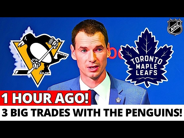 PENGUINS AND LEAFS EXPLORING A MAJOR TRADE INVOLVING 3 STARS! WHO ARE THEY? MAPLE LEAFS NEWS