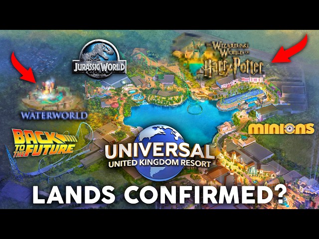 NEW Universal UK Rides & Lands.. are they CONFIRMED??