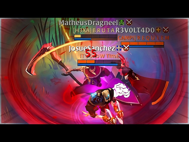 Infernal Scythe Wins IMPOSSIBLE Fights | Solo 1vX PvP - Albion Online
