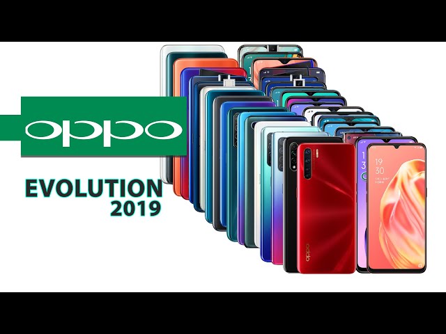 Oppo Mobiles Evolution in 2019