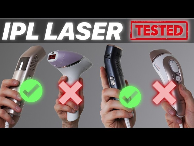 IPL Hair Removal Test ● Which IPL laser is really worth it? Salloot vs. Philips vs. Braun
