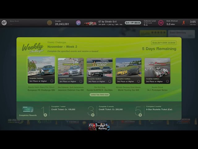!!"Gran Turismo 7"!!"LIVE"!!"PS5Pro"!! "NEW" Weekly Challenges Stream!! PartVR2!! !!"2k&HDR&VR2"!!