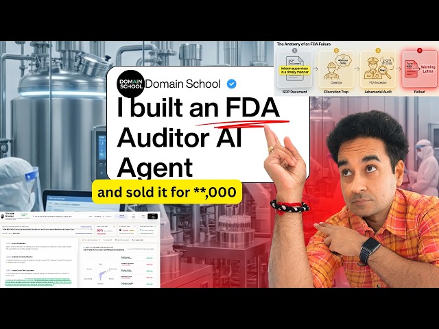 How I Vibe-Coded a $500,000 FDA Auditor AI Agent in 24 Hours?