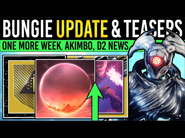 Destiny 2: TEASER UPDATES & BUNGIE RESPONDS! Akimbo Weapons, Dawn Launcher, Hiring Devs Back & More