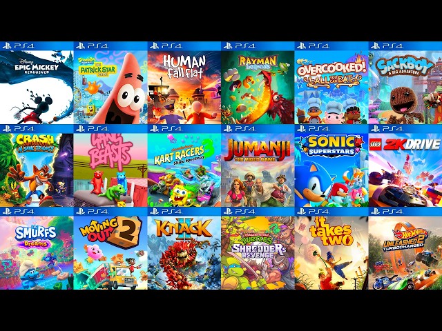 Top 20 Best PS4 Games To Play With FAMILY | Best PS4 KIDS Games (Updated)
