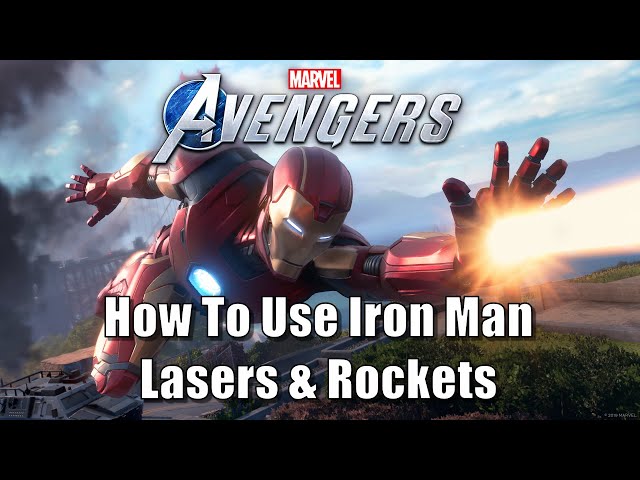Marvel Avengers Beta - How To Use Iron Man's Lasers & Rockets (Avengers Iron Man's Lasers & Rockets)