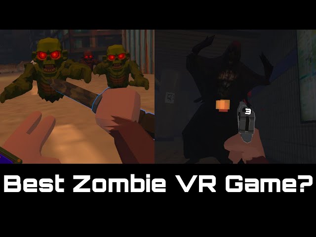 The BEST Zombie VR Game Ever! | ZOMBONK