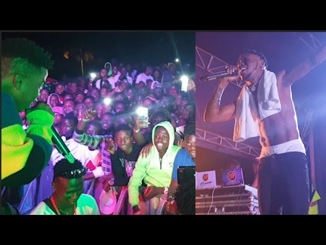 CBlcvk, Davolee, Idowest, Lyta, Mz Kiss, Oladips, Turns Stage Upside Down At Naira Marley's Show.