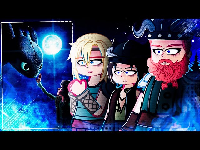 ⚡🐲🔥HTTYD React to Hiccup and Toothless! | Gacha React 🇧🇷/🇺🇸