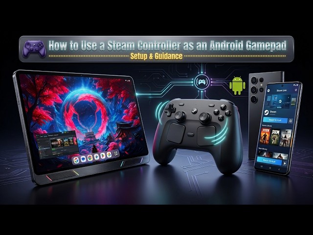 Pairing Steam Controller to you Android device