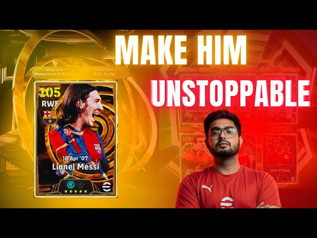 Make ANKARA Messi UNSTOPPABLE 🔥 | Best Training Guide |#efootball #messi