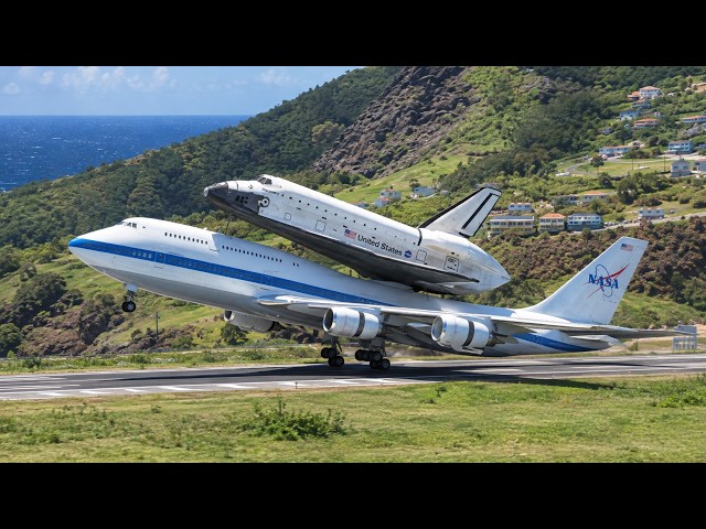 IMPOSSIBLE Takeoff?! NASA Boeing 747 Conquers an Extremely Short Runway! 😱✈️🔥