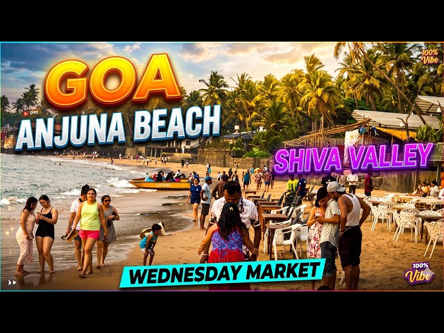 Goa | Anjuna Beach | Situation Update | Wednesday Market | Shiva Valley | Goa Vlog