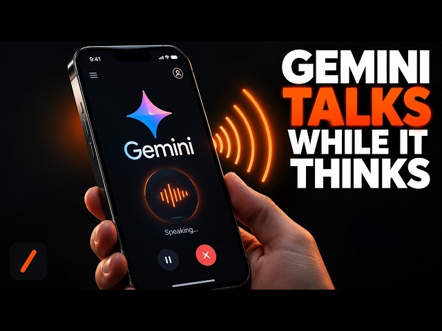 Gemini 3.8 Live Extended Thinking: Google's Voice AI Talks While It Thinks