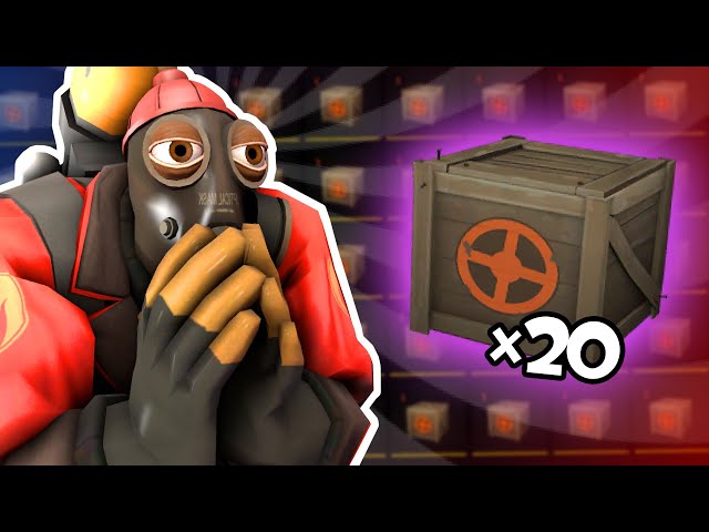 [TF2]  *UNUSUAL* Unlocked Cosmetic Crate Unboxing