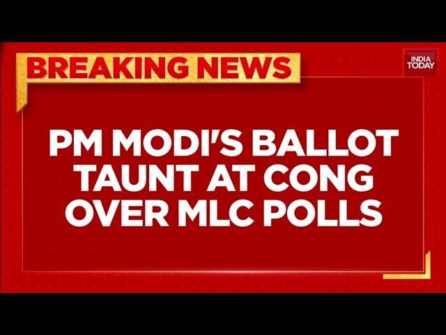 MLC Poll Results Across 4 States, BJP Surge|  PM Narendra Modi's Ballot Taunt At Congress