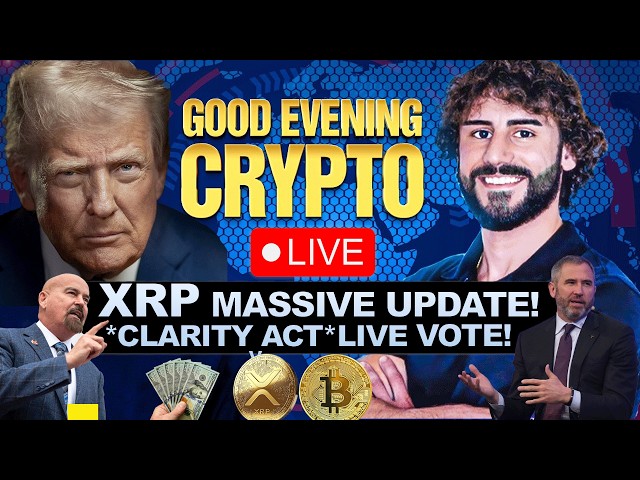 🚨 BREAKING: SENATE *CLARITY ACT* VOTE HAPPENING NOW! 🚨 BITCOIN & XRP STARTS THIS WEEK!?