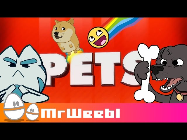 Pets : A selection of animated songs by Mr Weebl