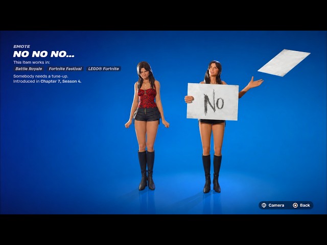 NEW Obsession Nikki EMOTE Official gameplay - Fortnite