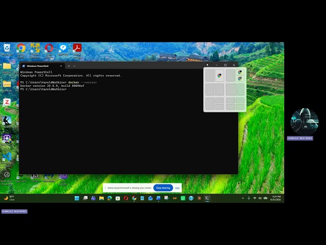 Docker Desktop Setup and Container Troubleshooting Demonstration