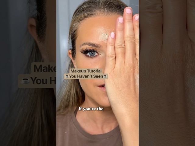 Makeup tutorial for Hooded Eyes🎃☕️ #makeuptutorial#eyeshadowtutorial#makeuplook#makeuptips