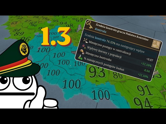 Jak mieć kontrolę w 1.3 Europa Universalis 5
