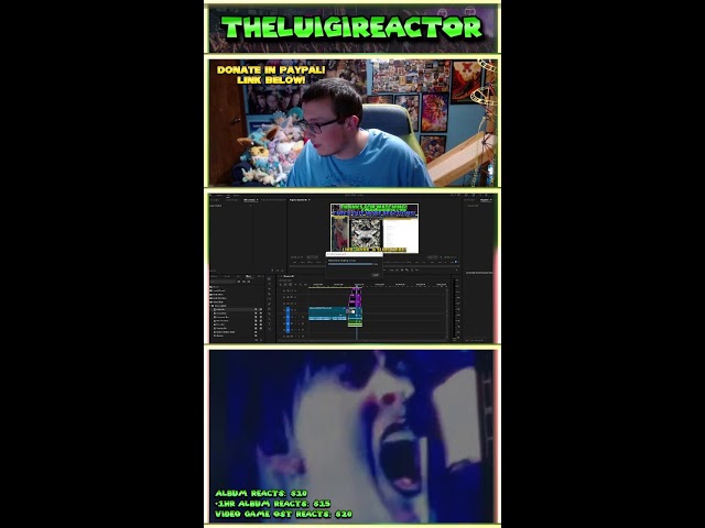 LIVE WORK & CHAT CAN RECOMMEND SONGS!! - Music Reaction Video Work 1 Part 1 (Portrait)