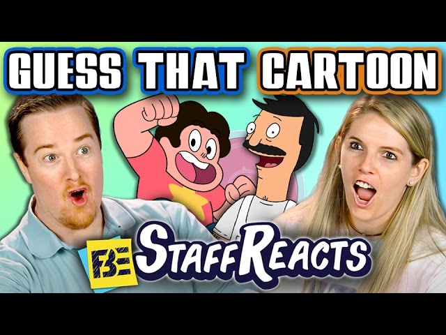 GUESS THAT CARTOON CHARACTER CHALLENGE! (ft. FBE STAFF)