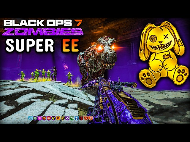 Beating the SUPER EASTER EGG in Black Ops 7 Zombies!