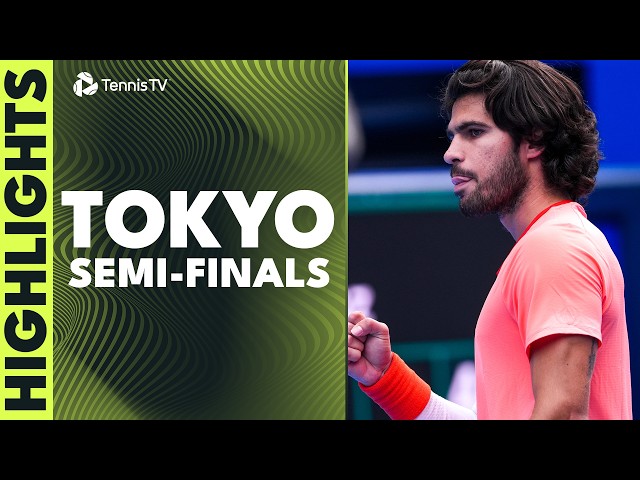 Alcaraz Takes On Munar; Vacherot vs Lehecka | Tokyo 2026 Semi-Final Highlights