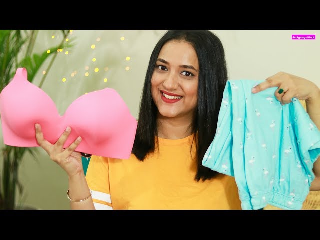 Bra and Sleepwear Haul from Zivame | Festive कपड़ों के साथ कैसी Bra पहनें | Perkymegs HIndi
