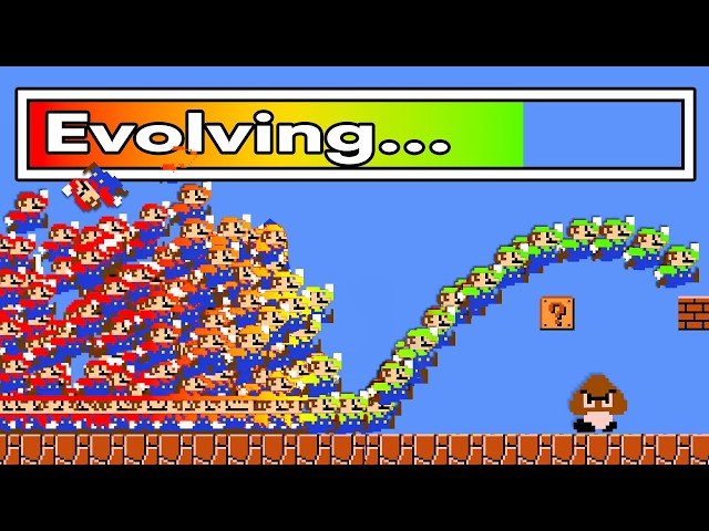 AI Learns to Play Mario