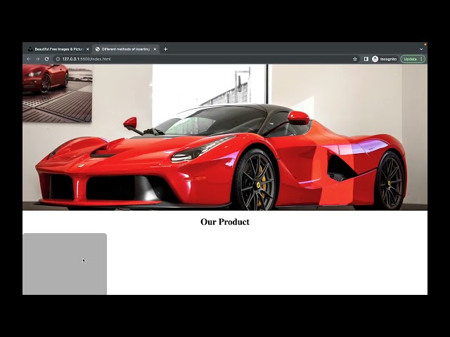 Background image and parallax effect with CSS