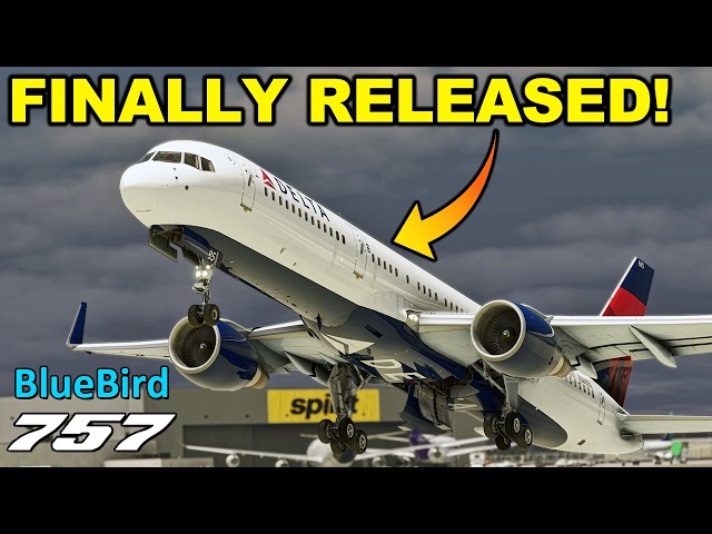 BlueBird Simulations Boeing 757-200 is Released!