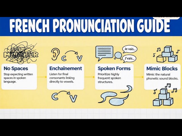 STEP BY STEP PRONUNCIATION GUIDE  || THE WAY TO FLUENCY