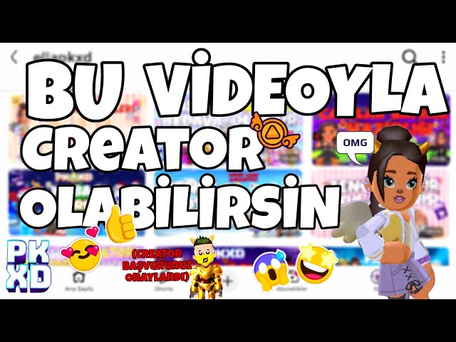 PKXD BU VİDEOYLA CREATOR OLABİLİRSİN 😉 || PKXD ||