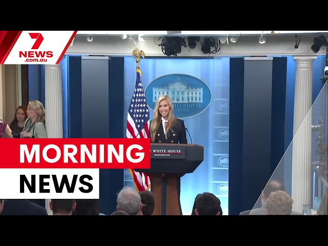 Trump's press secretary fired; Brisbane dog attack; alleged Bali cocaine smuggling | 7NEWS