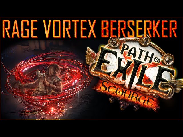 [PoE 3.17 updated] Rage Vortex Berserker -Build Guide- Amazing Cheap Bosser 25M DPS on budget!